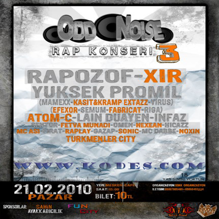 odd noise rap parti 3